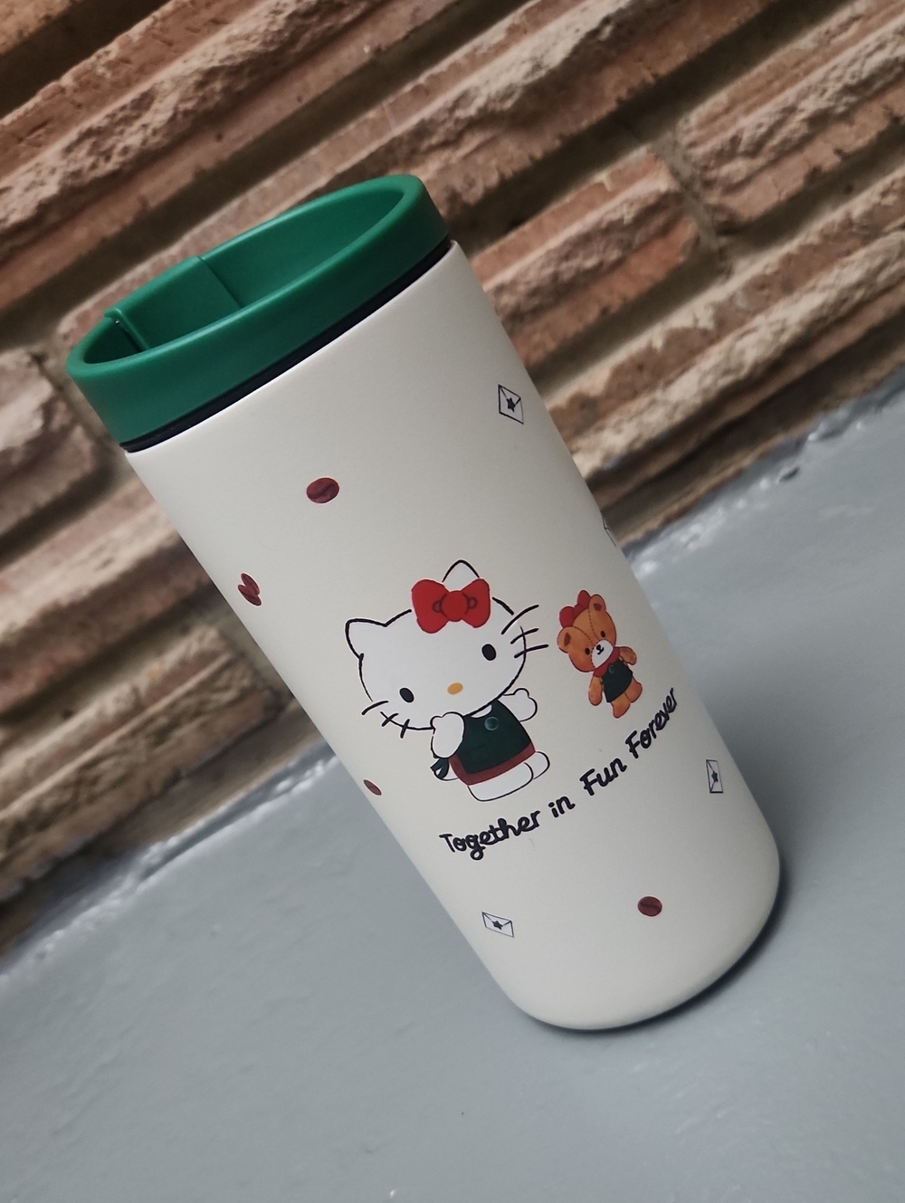 Starbucks Hello Kitty X Limited Edition Stainless Steel 12oz Tumbler Travel Mug